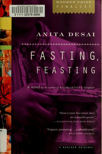 Cover of Fasting, feasting by Anita Desai