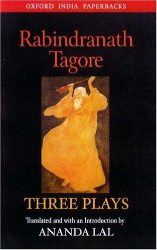 Cover of Three plays by Rabindranath Tagore