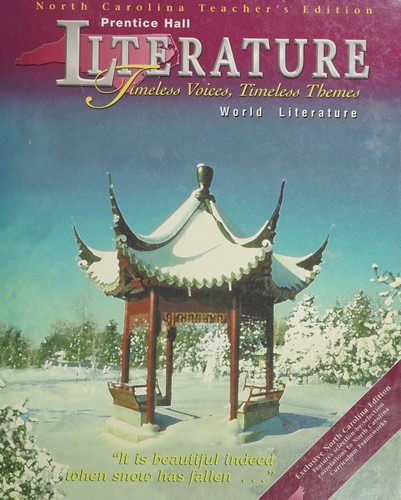 Cover of Prentice Hall Literature--Timeless Voices, Timeless Themes--World Literature by Carol Domblewski