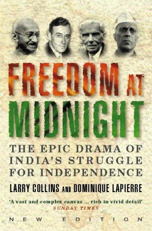 Cover of Freedom at Midnight by Dominique Lapierre