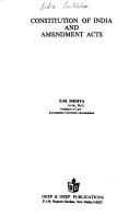 Cover of Constitution by India