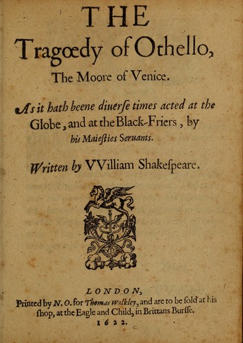 Cover of Othello by William Shakespeare