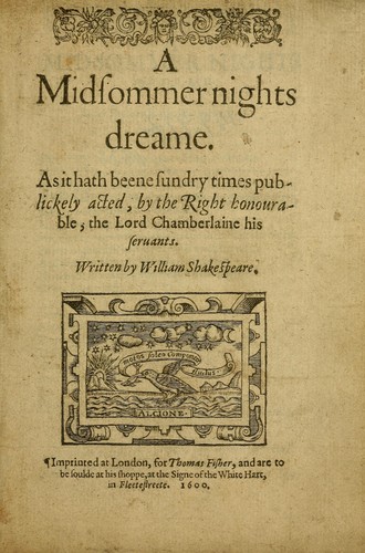 Cover of A Midsummer Night's Dream by William Shakespeare