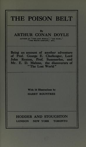 Cover of The Poison Belt by Arthur Conan Doyle