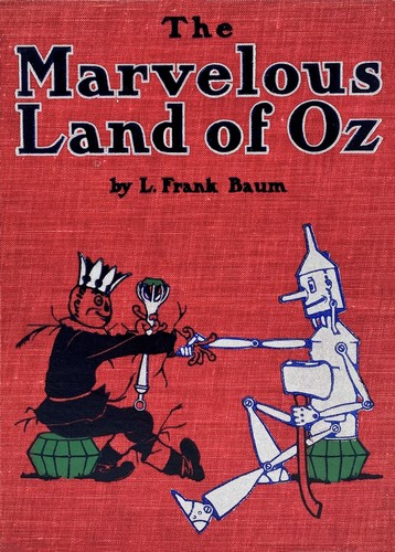 Cover of The Marvelous Land of Oz by L. Frank Baum