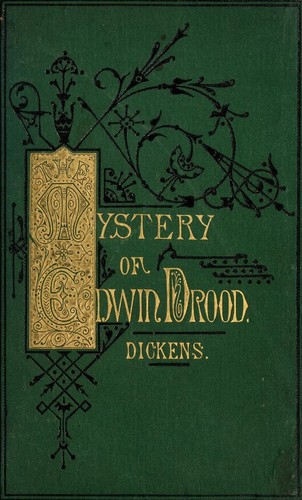 Cover of The mystery of Edwin Drood by Charles Dickens