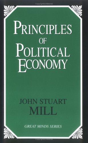 Cover of Principles of Political Economy by John Stuart Mill