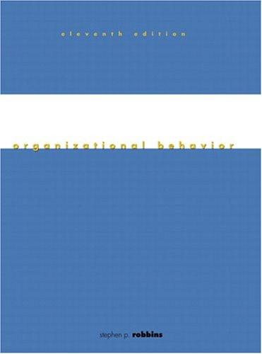 Cover of Organizational Behavior by Stephen P. Robbins