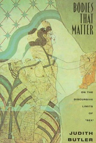 Cover of Bodies that matter by Judith Butler
