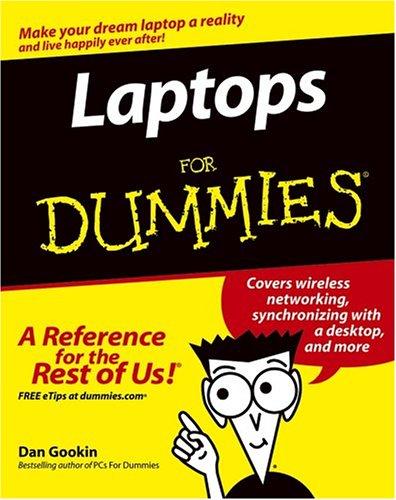 Cover of Laptops For Dummies (For Dummies (Computer/Tech)) by Dan Gookin