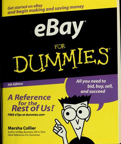 Cover of Ebay for dummies by Marsha Collier