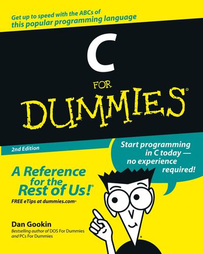 Cover of C For Dummies by Dan Gookin