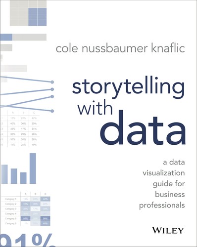 Cover of Storytelling with Data by Cole Nussbaumer Knaflic