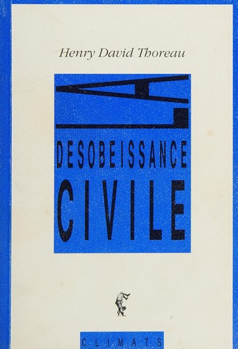 Cover of Civil Disobedience by Henry David Thoreau
